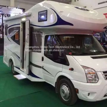 Electric step for camper vans