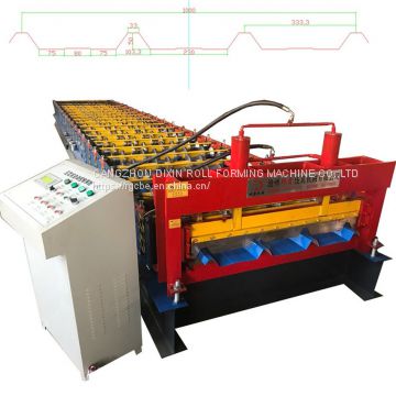 Roofing Trapezoid Iron Sheet Roll Forming Making Machine