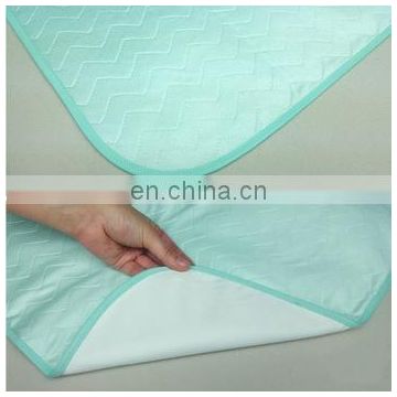 Washable Incontinence Pad -Waterproof Mattress Protector - Best Reusable Washable Bed Underpad