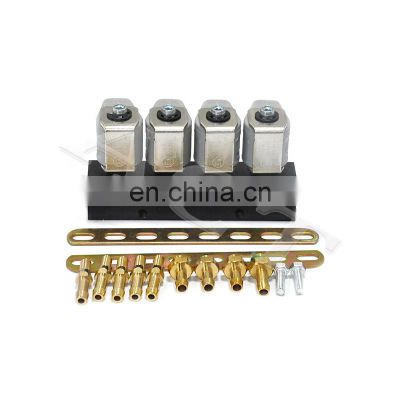 ACT electric motorcycle gas cylinder lpg cng auto gas injector rail 2ohm 3ohm rail injector
