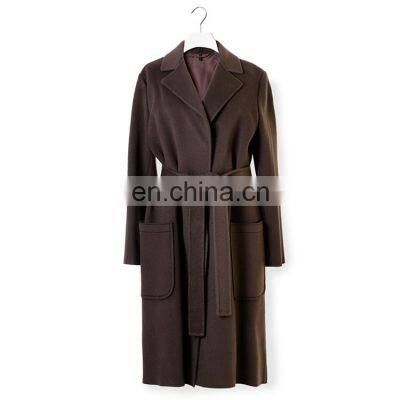 Women Woolen Thicken Warm Winter Coat Imported from China