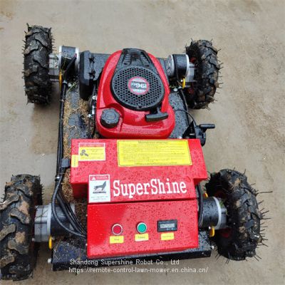 remote controlled grass cutter, China remote control mower for sale price, industrial remote control lawn mower for sale