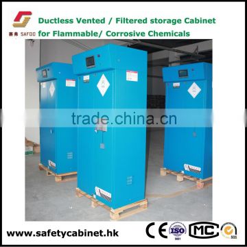 Filtering chemicals safety cabinet for Flammable Corrosive storage