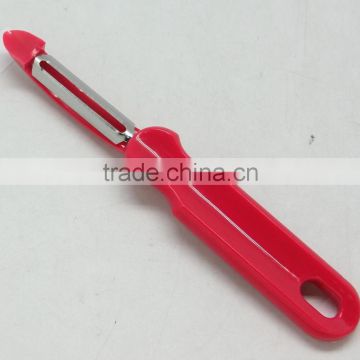 NEW STYLE FLAT "F" PEELER, PLASTIC & S/S WITH DISPLAY BOX