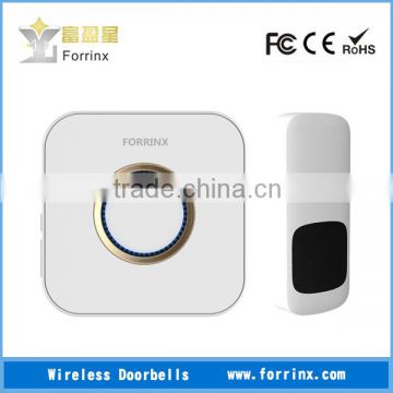 Forrinx Wireless Doorbell 25-110dB Loud 52 Sound Super Long Range 300m Waterproof IP55