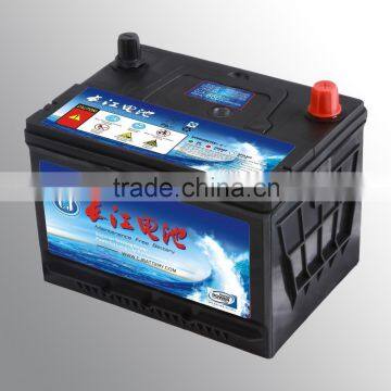 China factory supply high-end quality and low price car battery 12v48Ah 58500