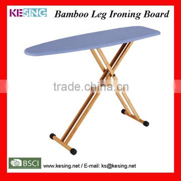 Bamboo Ironing Board / Ironing Board with Bamboo Leg
