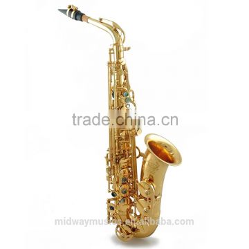 MAS-718S gold lacquer alto sax /saxophone