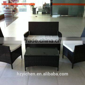 Hot selling standard Outdoor Garden Wicker Rattan sofa set