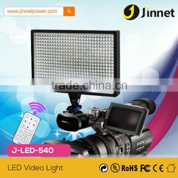 New designed professional 540 LED video shooting lamp for video taking led-540
