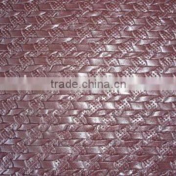 pvc vaccum shinning bag leather