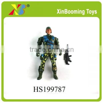 Plastic military suit series toy for kid