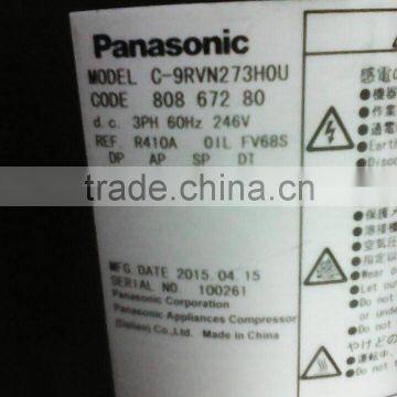 panasonic c-9rvn273h0u factory price rotary r410a air compressor