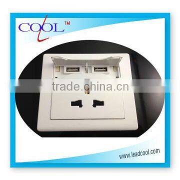 USB Wall Socket and USB Charging Multi-function Combination Wall Socket (5V/2100MA)