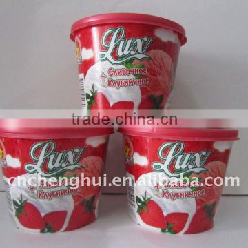 disposable paper bowl and lid