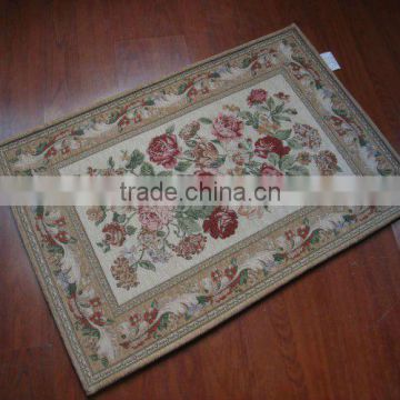 Flower pattern Home furniture Dornier cheap rug and carpet