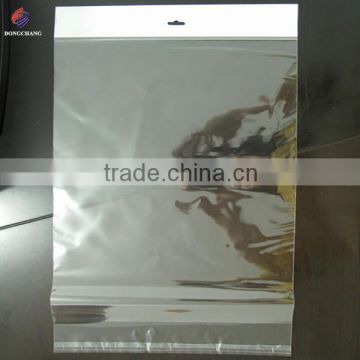 OPP adhesive clear plastic bag with header card                        
                                                Quality Choice