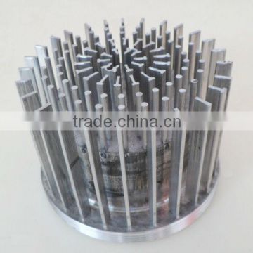 New design round cold forging aluminum heat sink for led