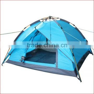 3-4 persons drawstring automatic camping tents, drawstring automatic tents, camping equipment