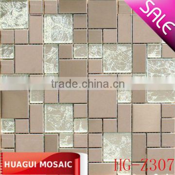 Metallic Random Silver Mix mosaic HG-Z307