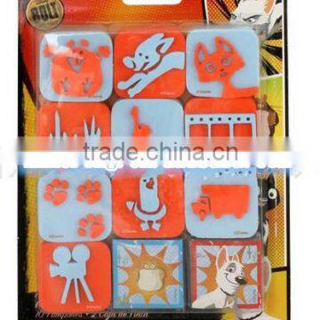 cheap eva kids toy DIY sell stationery stamps