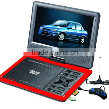 9.8" high resolution TFT LED screen ,support TF/U disk,with FM function