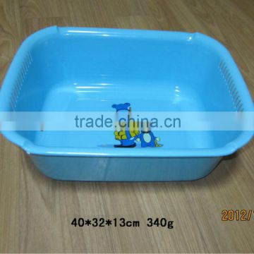 high quality houseware plastic children used basin injection mould