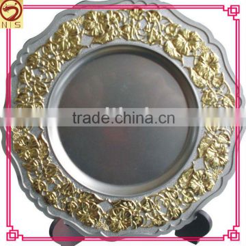 high quality hot decorative souvenir metal plate