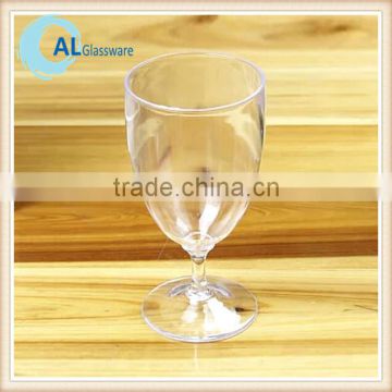 wholesale plastic shatterproof wine glass, plastic drinking glasses