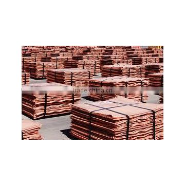 Copper Cathodes 99.99% Grade A LME registered LME-discount A COPPER CATHODE