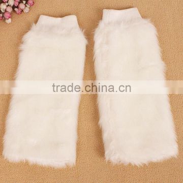 animal faux fur leg warmer wholesale