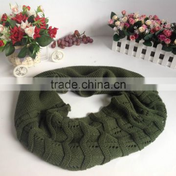 factory directly sell winter knitted and warm fashion scarf