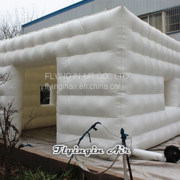 6m White Inflatable Cube Tent for Party and Wedding