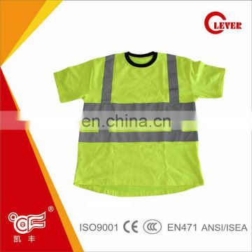 160GSM Net Reflective Safety T shirt for Worker KF-301
