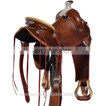trail saddle - 2016 Custom Trail Saddle - horse trail saddle in skin colour
