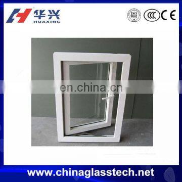 high strength nonflammable national standard upvc window with flyscreen fiesta