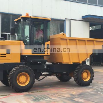FCY50 5ton4*4  Disel engine Wheel Site dumper with CE