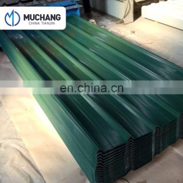 Factory direct wholesale corrugated zinc metal roofing sheet with various shape
