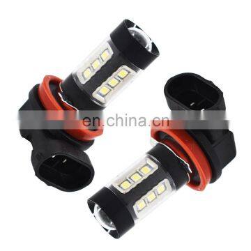 Pair H11 80W 6000k White LED Fog Lights Fit For 08-14 Nissan Maxima Altima US