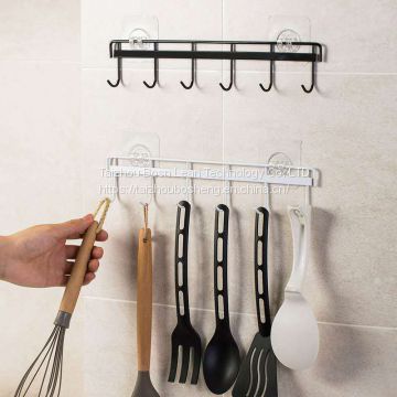 Plastic Wall Mounted Sliding Hook Tools Hook Kitchen Ware Hanger Kitchen Accessory