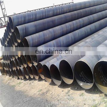 spiral welded pipe big diameter pipe 12m  small into big size
