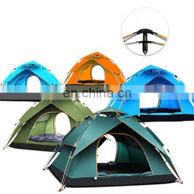 In Stock Double And 3-4 People Outdoor Bivy Camping Hiking Shelter Fishing Bivy Tent Fully AutomaticTent