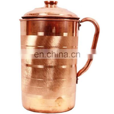 copper fancy jug for bar