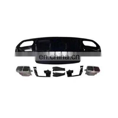 16-18 For Mercedes A Class W176 Modified A45 AMG Style Rear Lip Diffuser