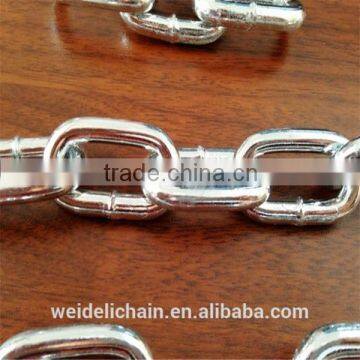 High Quality Electro Galvanized Korean Standard Link Chain