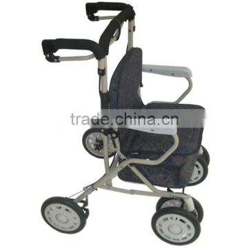 adjustable height cart walk and rollator folding health carts for elderly