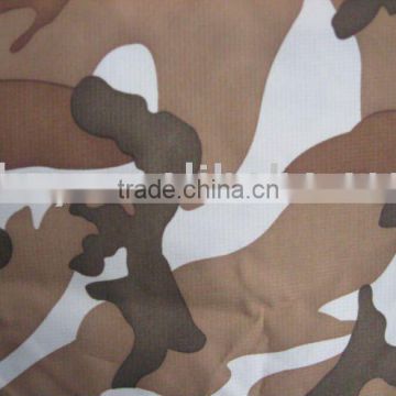 240T Polyester Ripstop Pongee with Camouflaged printed