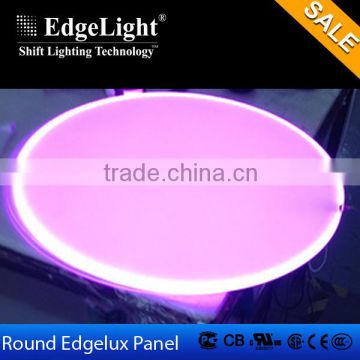 Edgelight Edgelux Panel Round RGB led light panel