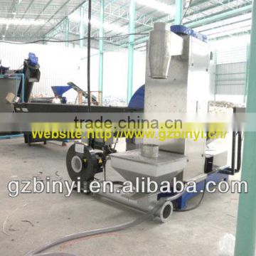 Factory crushing washing drying line used pet flakes bottle washing recycling line used plastic washing recycling line