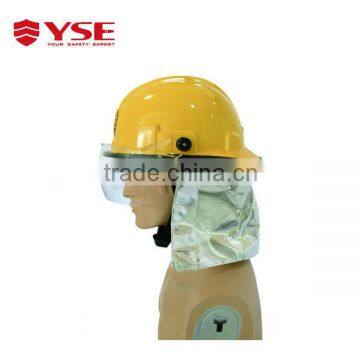 Industrial protetive helmet with face shield